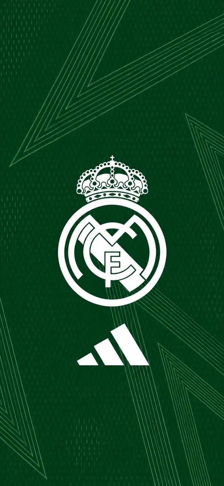 Real Madrid Crest Green Jersey Adidas