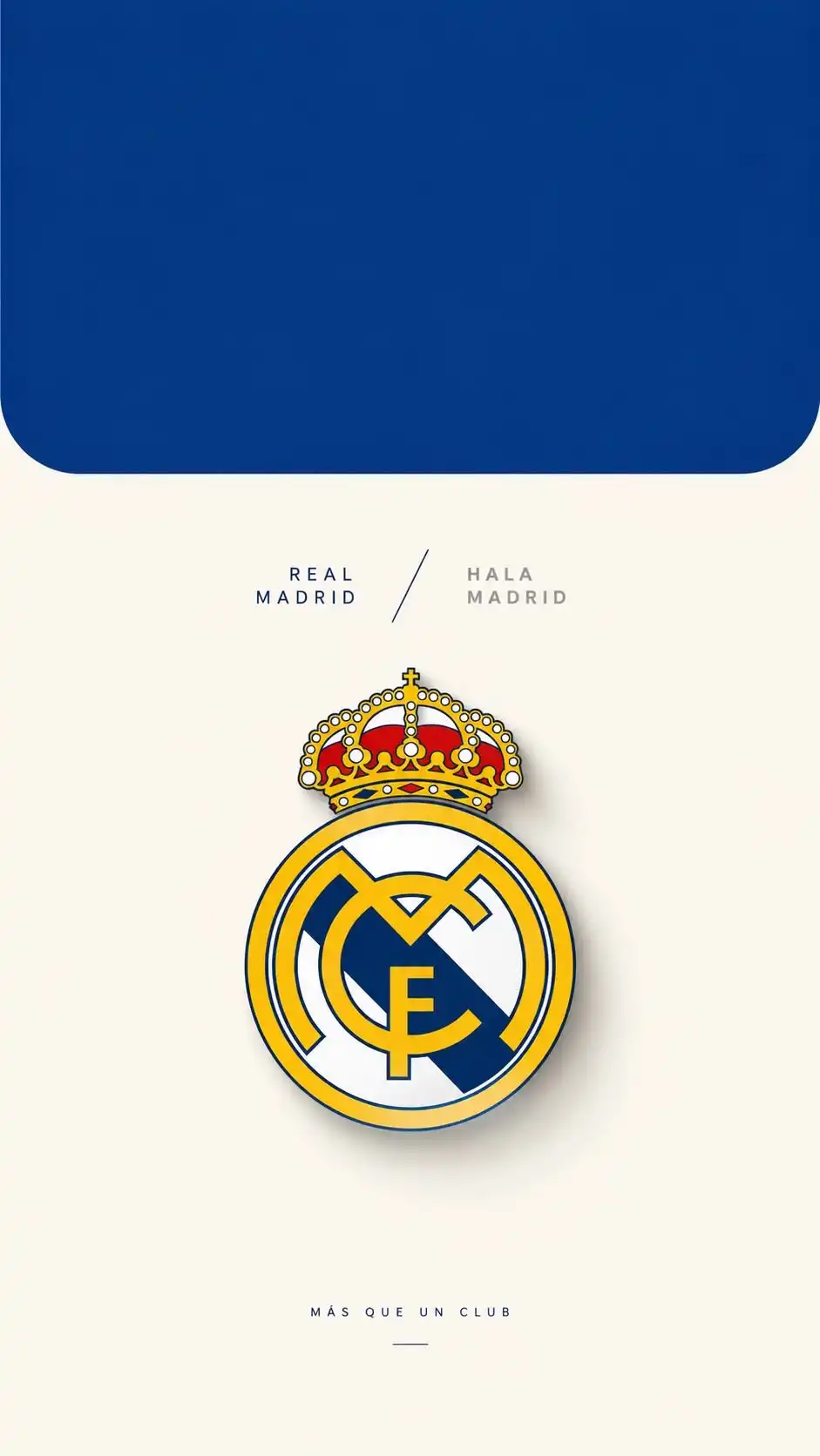 Real Madrid Crest Logo Minimal
