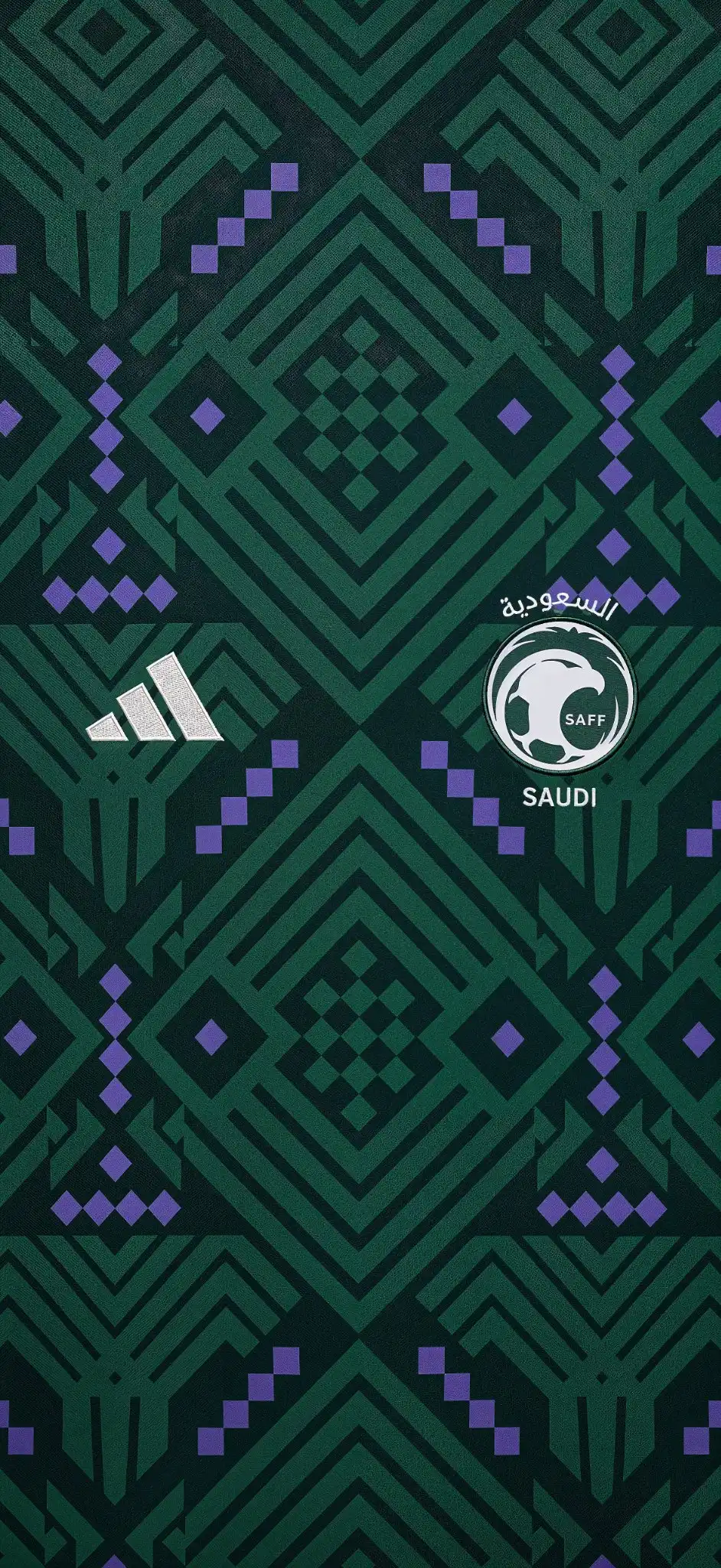 Saudi Arabia National Team Adidas Green Jersey