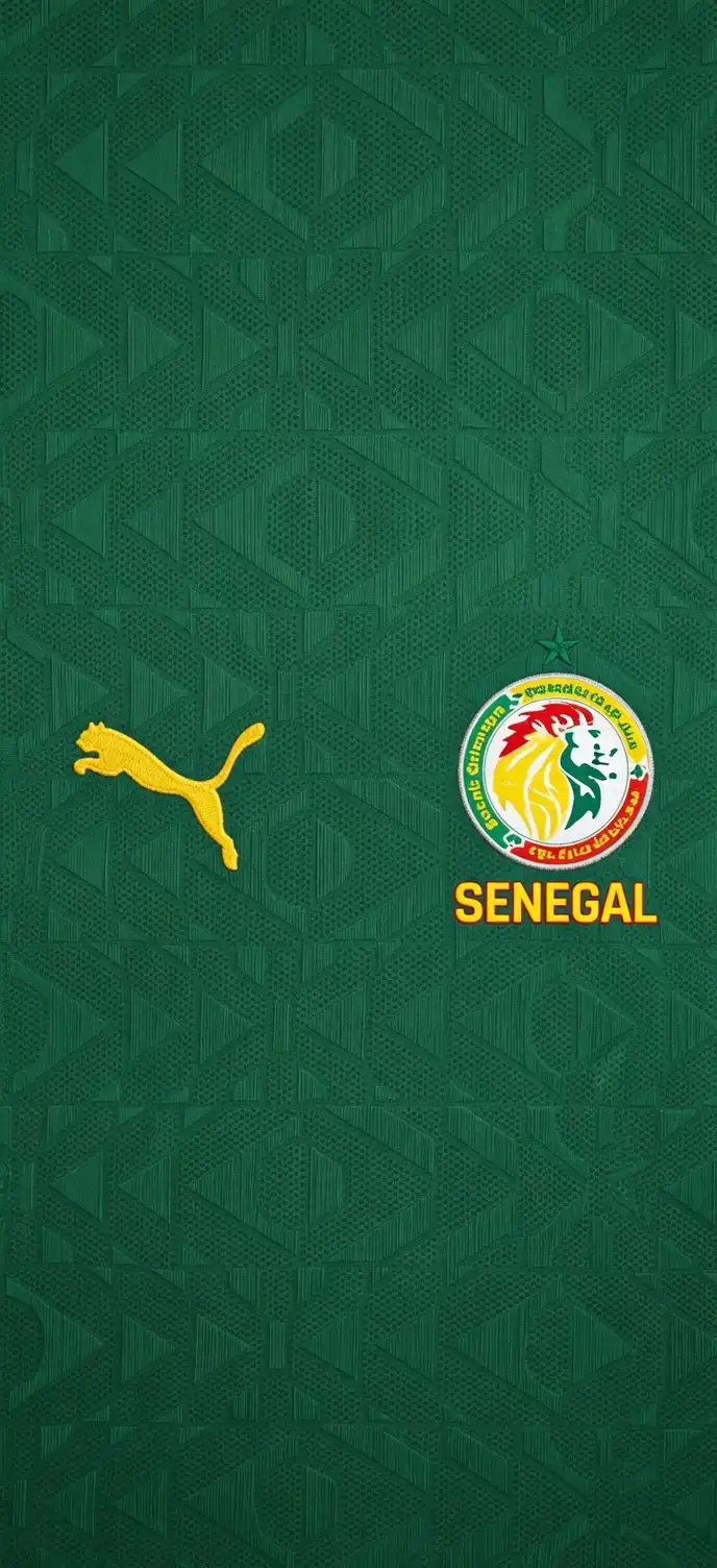 Senegal National Team Puma Green Jersey