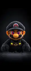Shadow Mario with Red Eyes