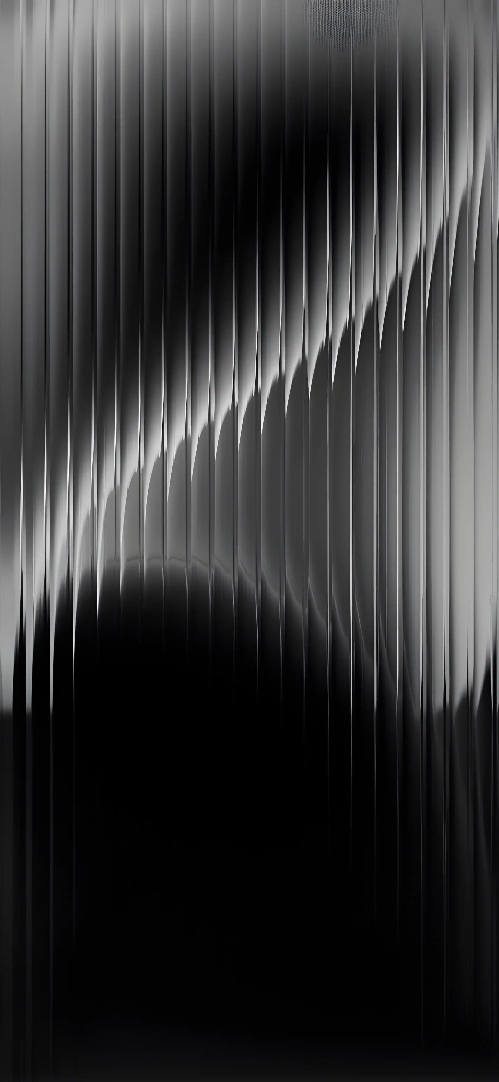 Silver Abstract Glass Texture