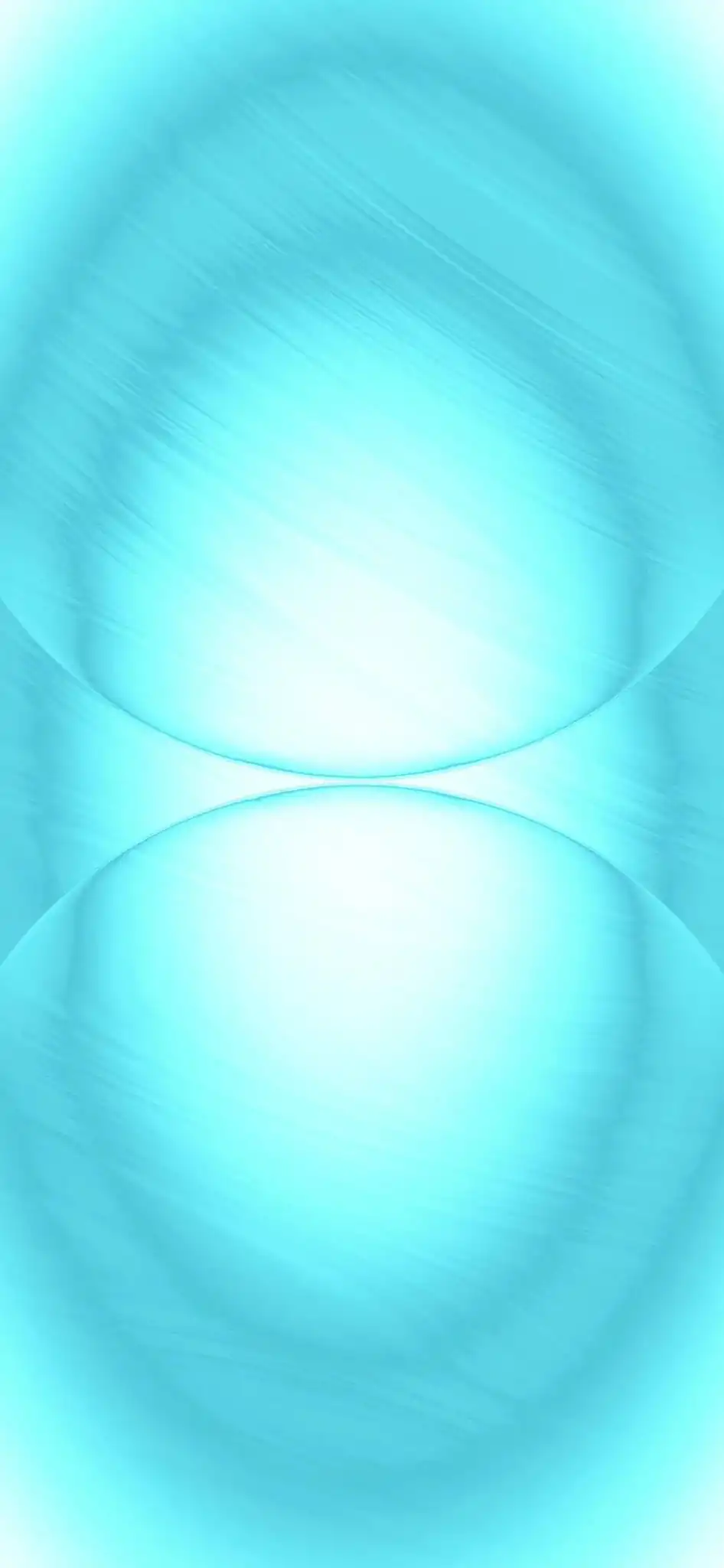 Soft Cyan Turquoise Abstract