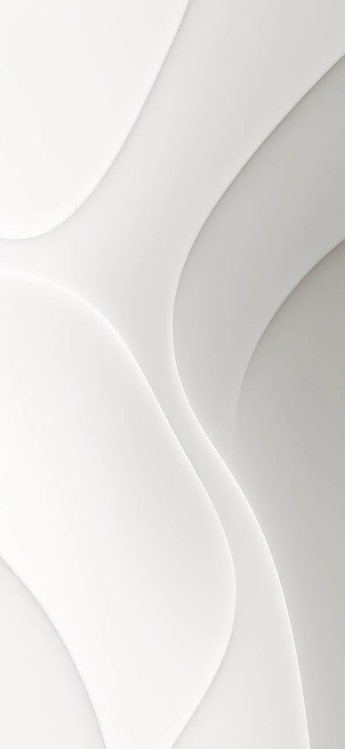 Soft White Gray Minimal Flowing Curves 4K