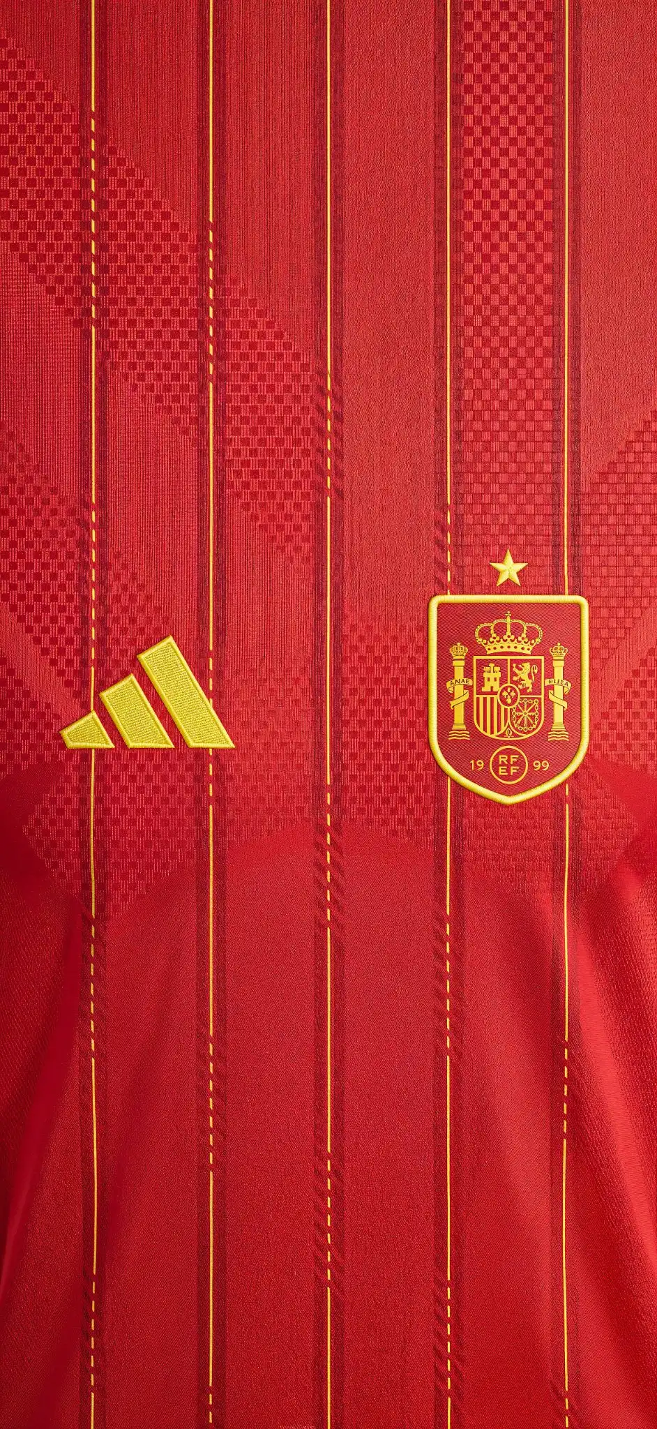 Spain National Team Adidas Red Jersey