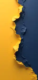 Yellow and Navy Blue 4K