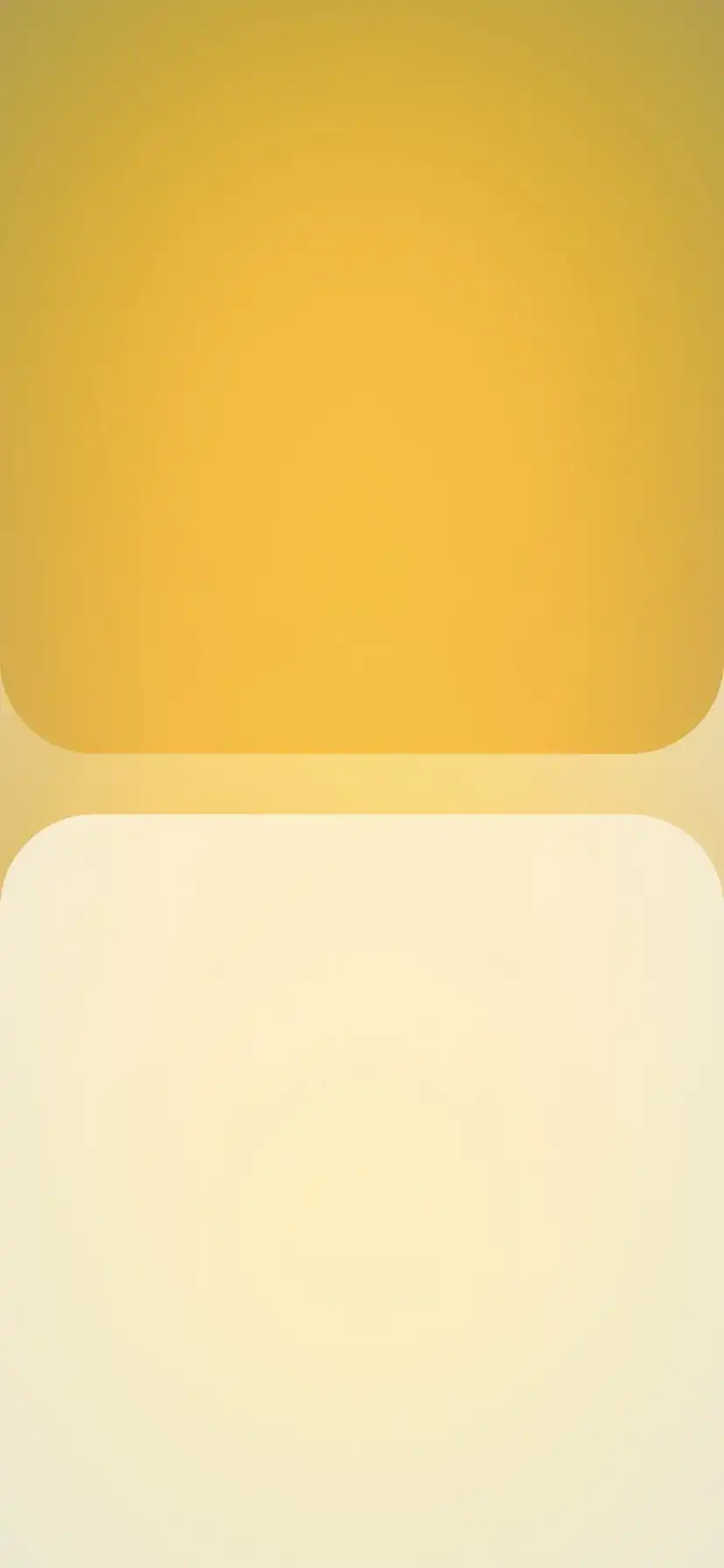 Yellow Cream Curved Abstract